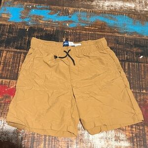 Old Navy Mustard Drawstring Shorts